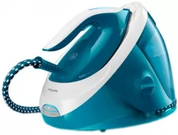 Утюг с парогенератором Philips PSG7024/20, 2100 Вт, 180 г/мин и более г/мин, 1800 мл, Белый/Голубой 